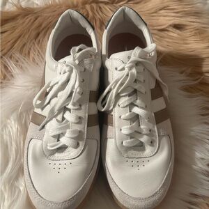 Gola Women's White and Tan Sneakers